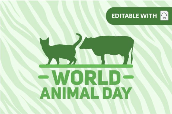 Celebrate Wildlife with Logo World Animal Day #22
