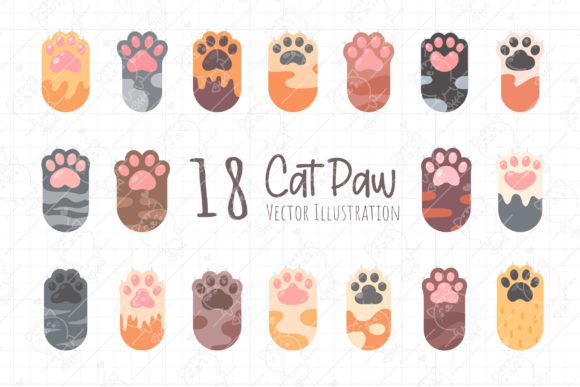 Perfecting Pet Projects with Cat Paw Clipart