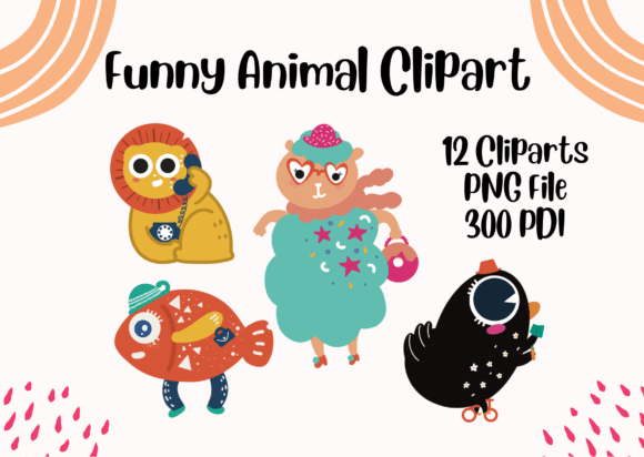 Unleashing Whimsy: Practical Uses for Funny Animal Clipart